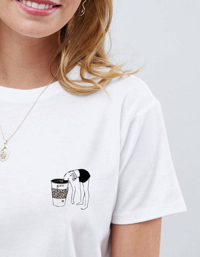 T-Shirt Donna "Caffé Gioie" - dandalo