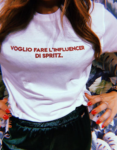 T-Shirt Donna "Influencer di Spritz" - dandalo